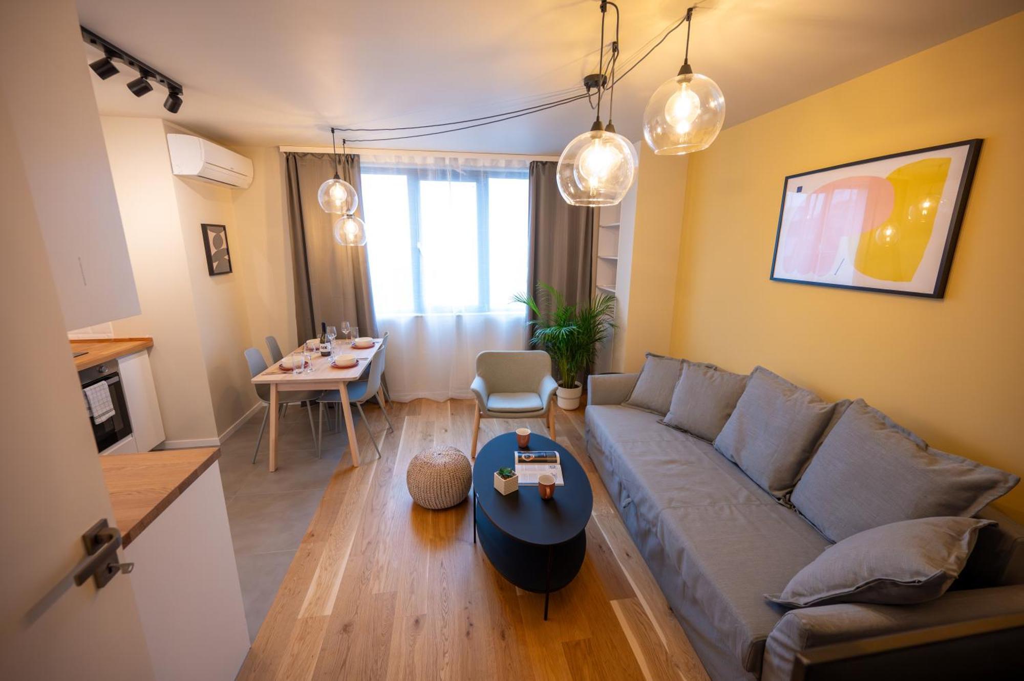 Design 1Bdr Apartment Near City Center 索菲亞 外观 照片