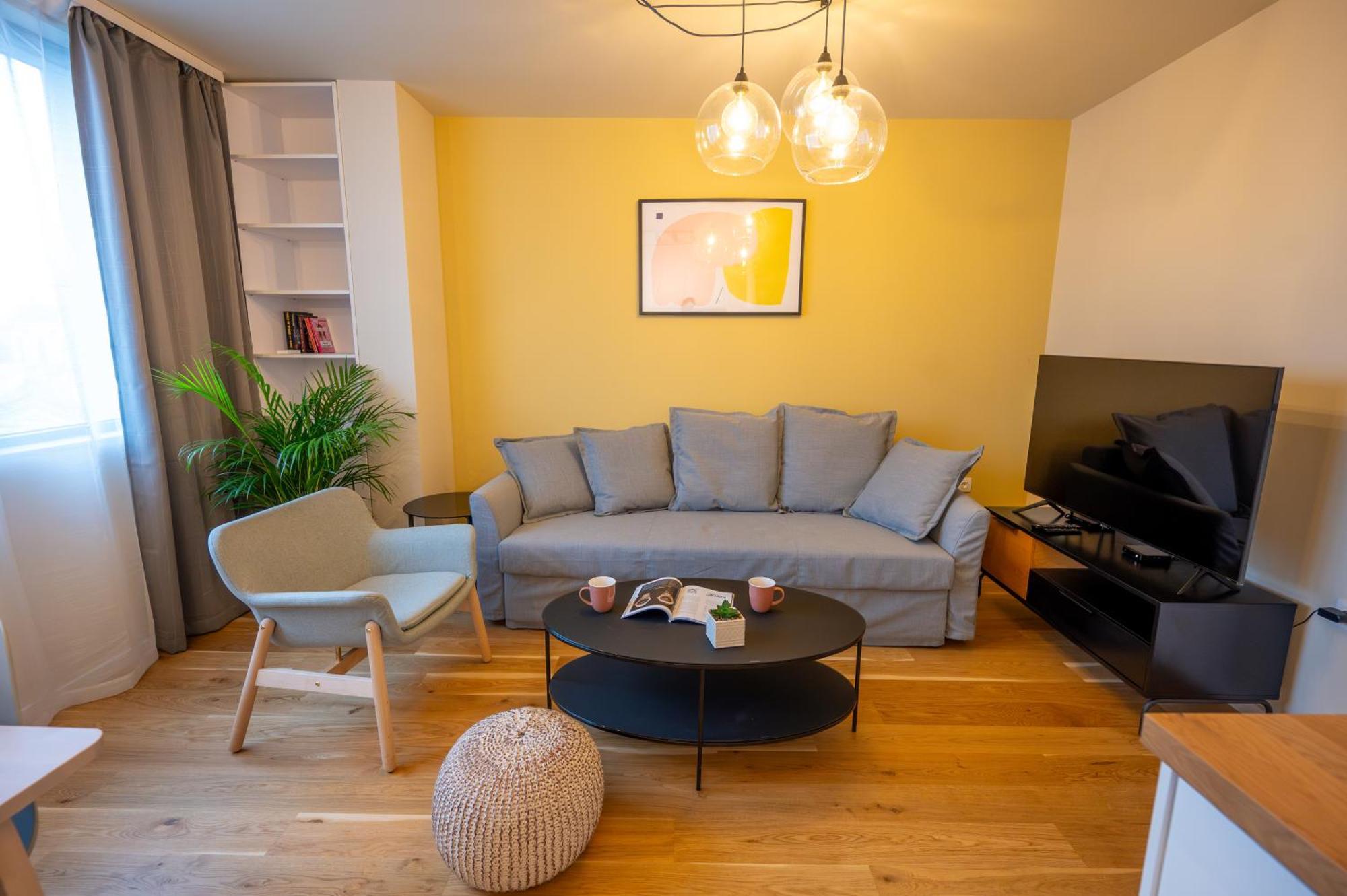 Design 1Bdr Apartment Near City Center 索菲亞 外观 照片